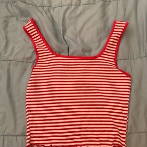 Stripped tank top